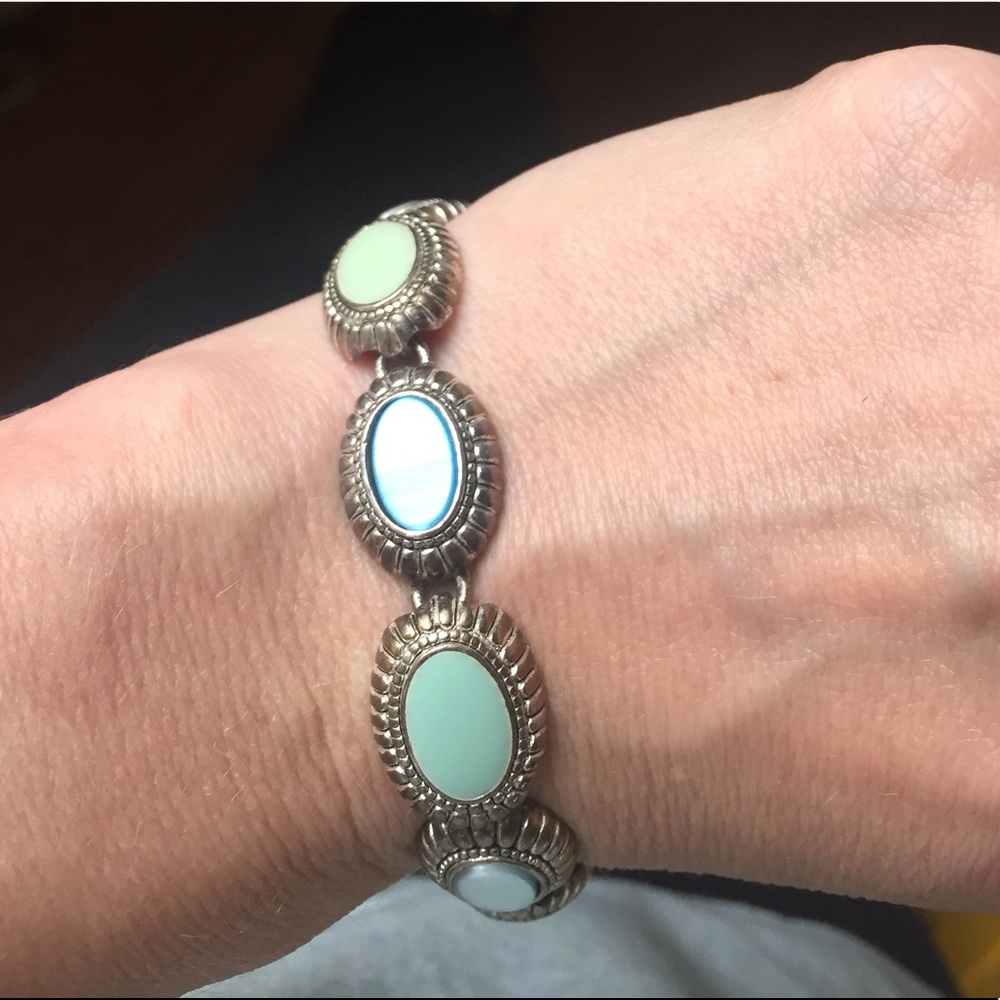 Gorgeous turquoise and aqua bracelet!